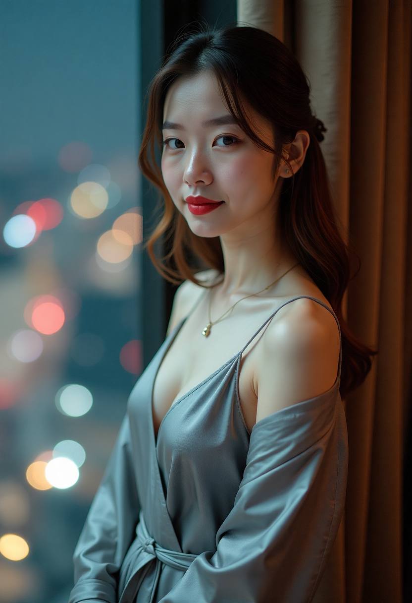 亚麻粉边界课海报